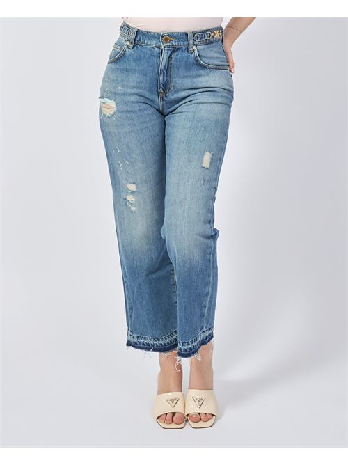 Jeans riporto donna Gaëlle Paris GAELLE PARIS | GAABW04720BL01